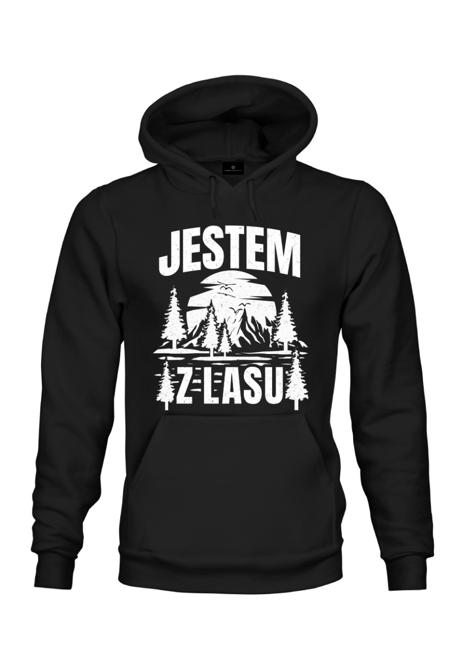 Bluza z kapturem Jestem z Lasu