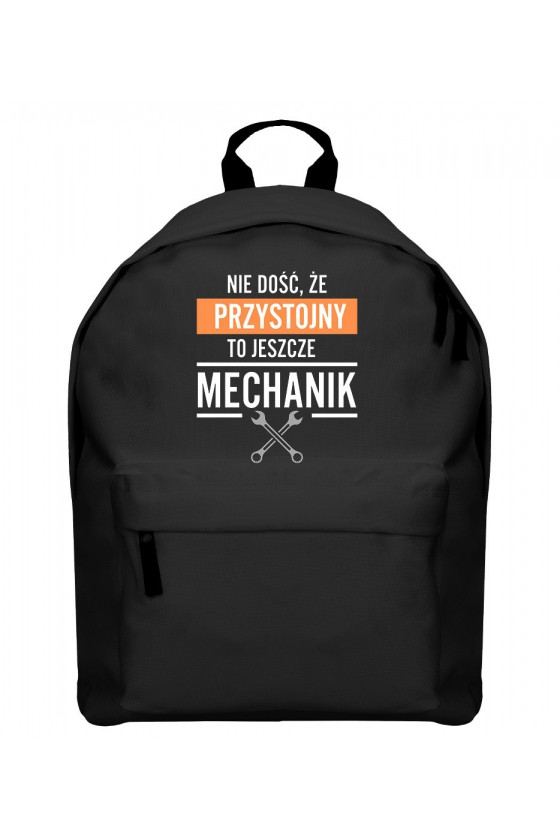 Plecak Nie dość, że przystojny to jeszcze mechanik