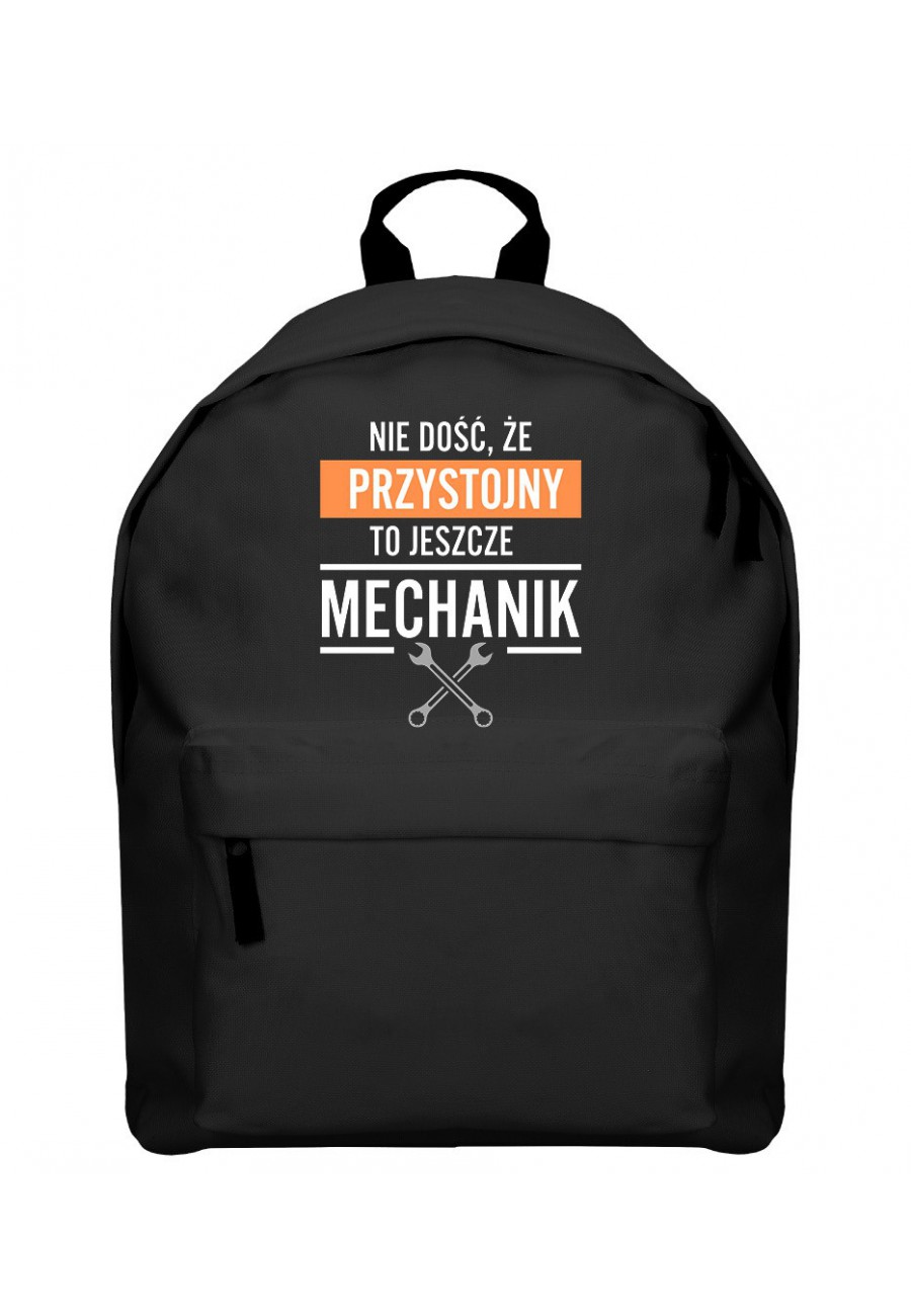 Plecak Nie dość, że przystojny to jeszcze mechanik