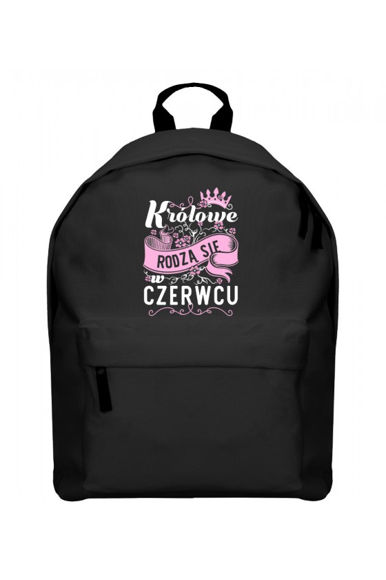 Plecak Królowe rodzą się w czerwcu