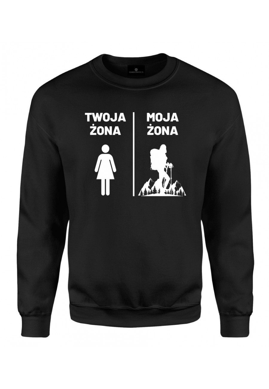 Bluza klasyczna Twoja żona Moja żona