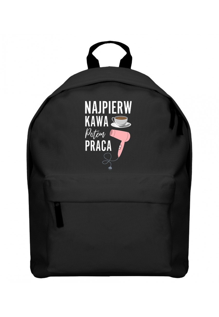 Plecak Najpierw kawa potem praca