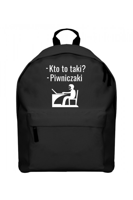 Plecak Kto to taki? Piwniczaki