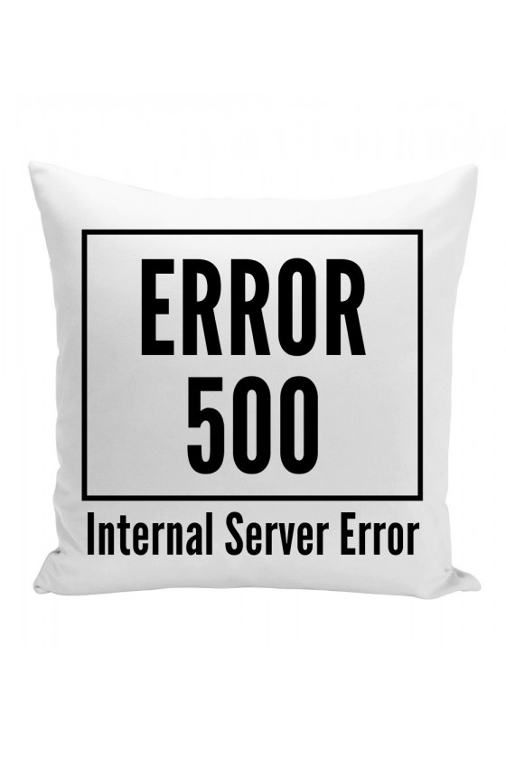 Poduszka 500 error