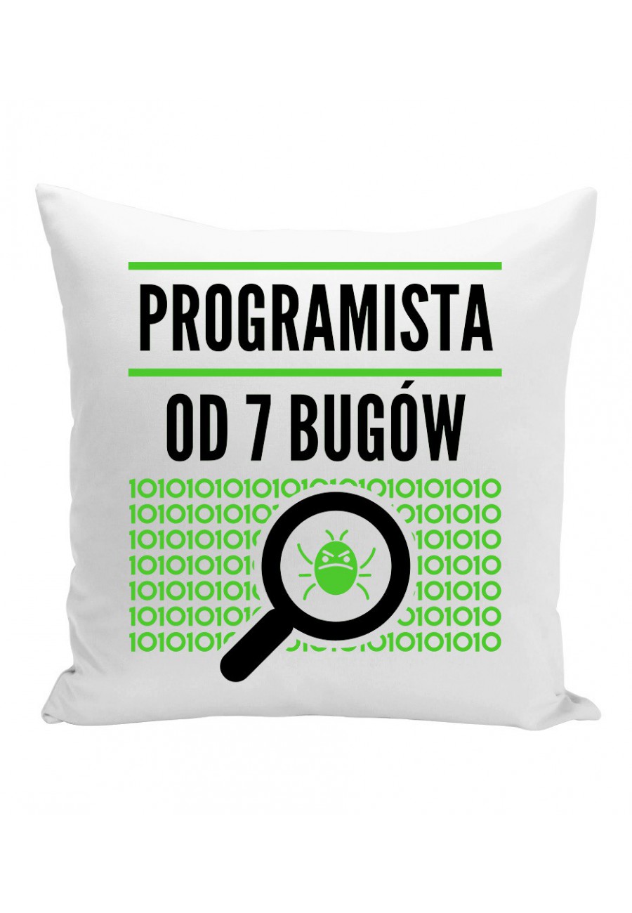 Poduszka Programista od siedmiu bugów