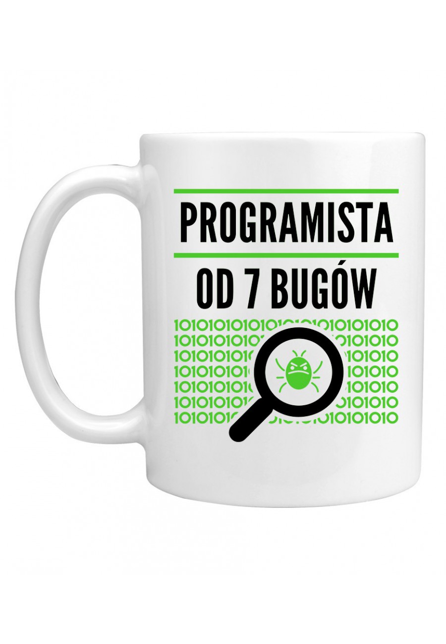 Kubek Programista od siedmiu bugów