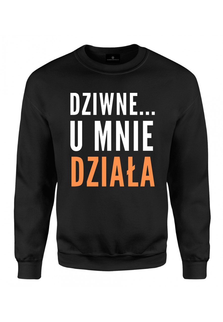 Bluza klasyczna Dziwne, u mnie działa