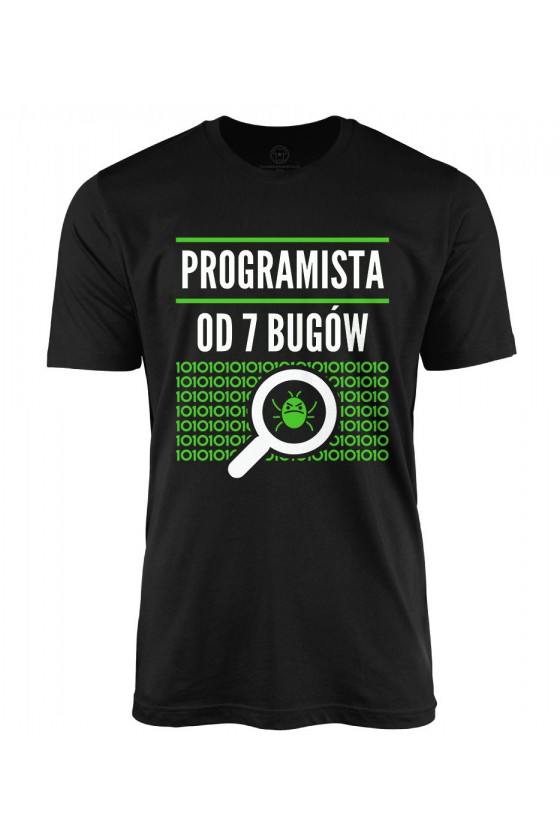 Koszulka męska Programista od siedmiu bugów