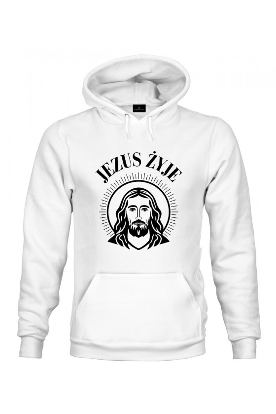Bluza z kapturem Jezus żyje