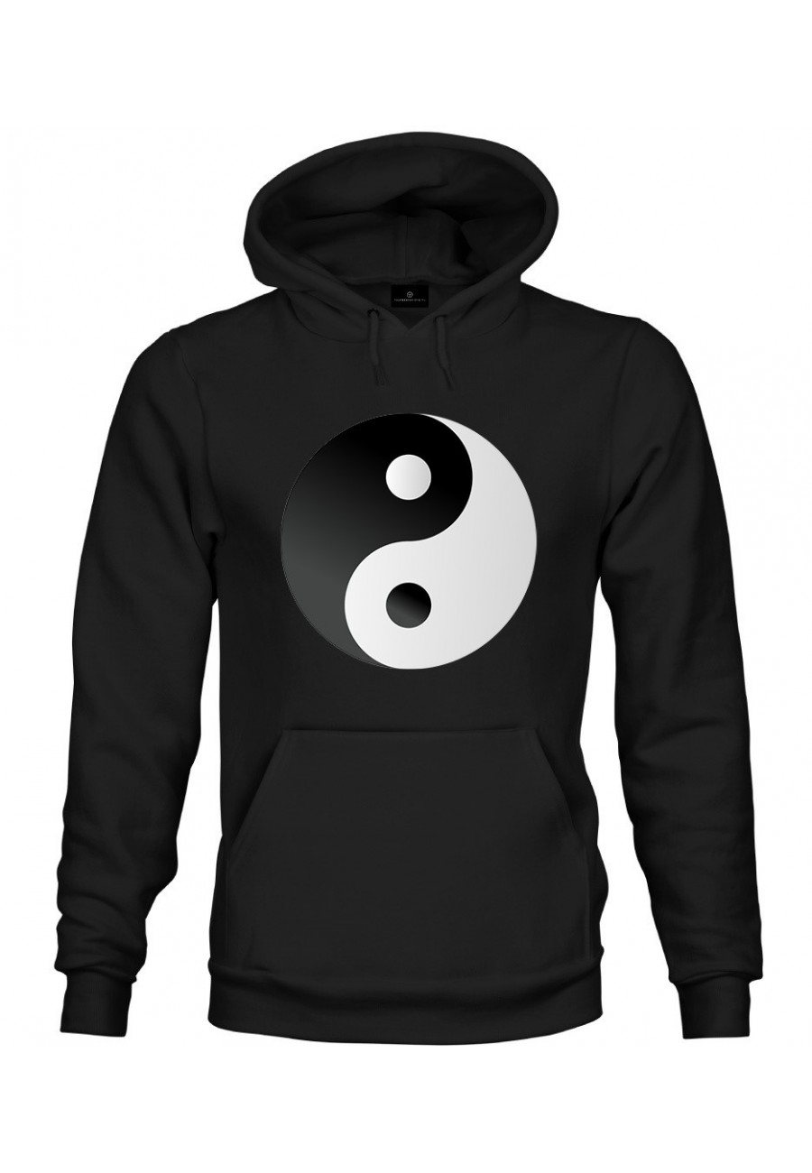 Bluza z kapturem Symbol Yin Yang