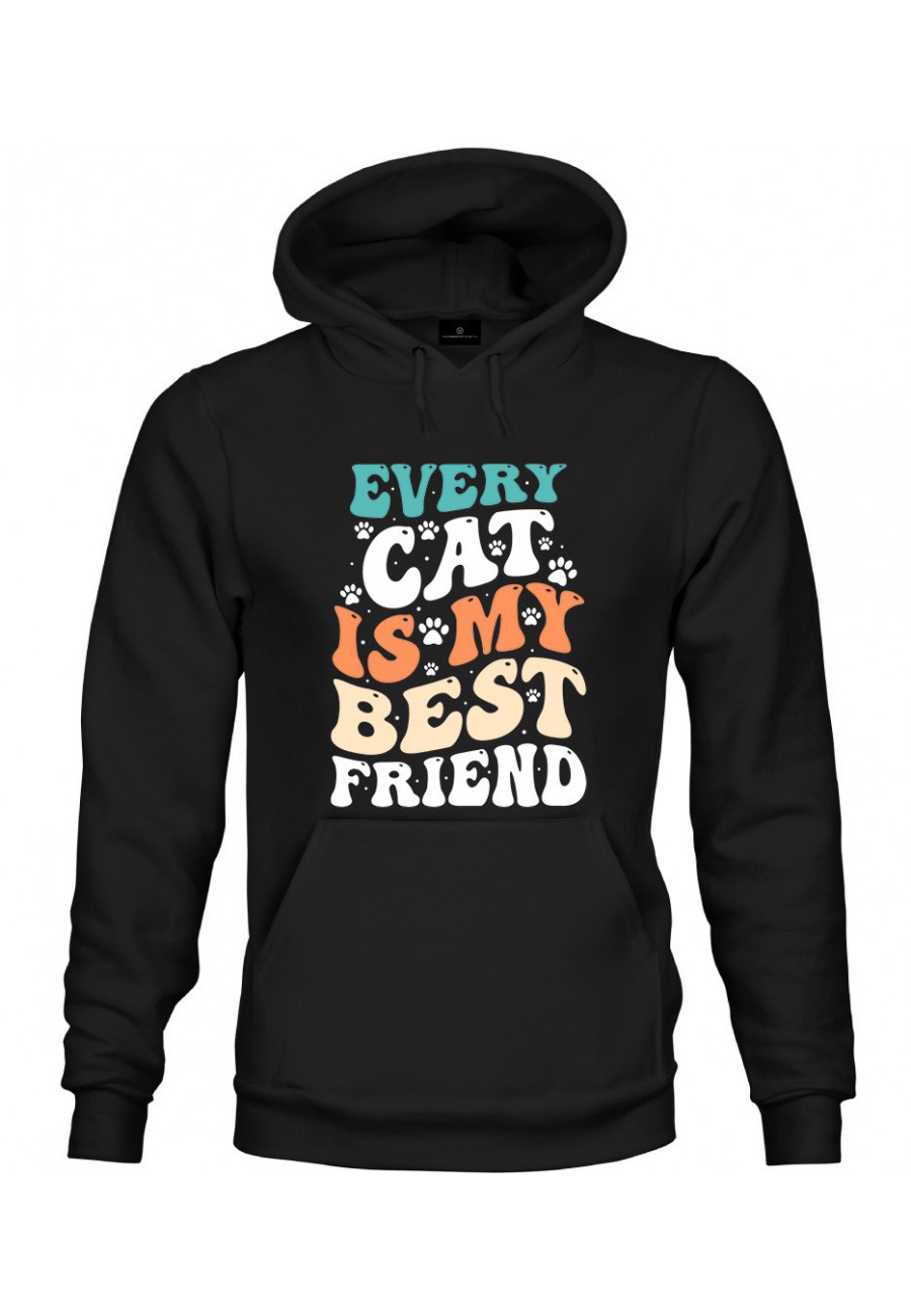 Bluza z kapturem Every Cat is My Best Friend