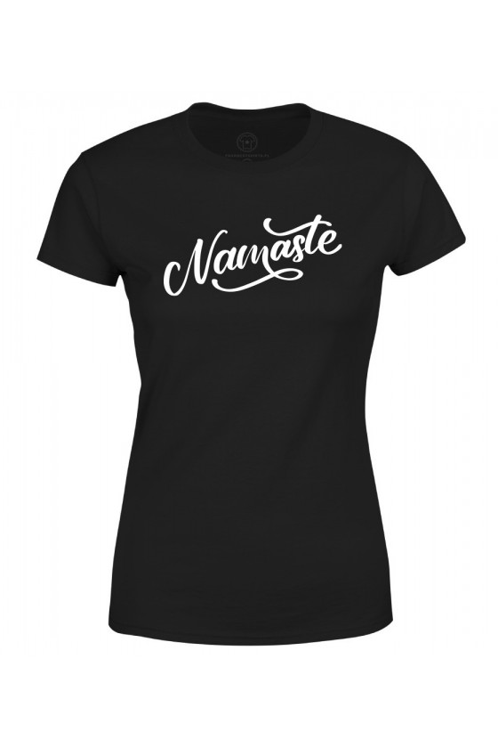 Koszulka damska Namaste Napis