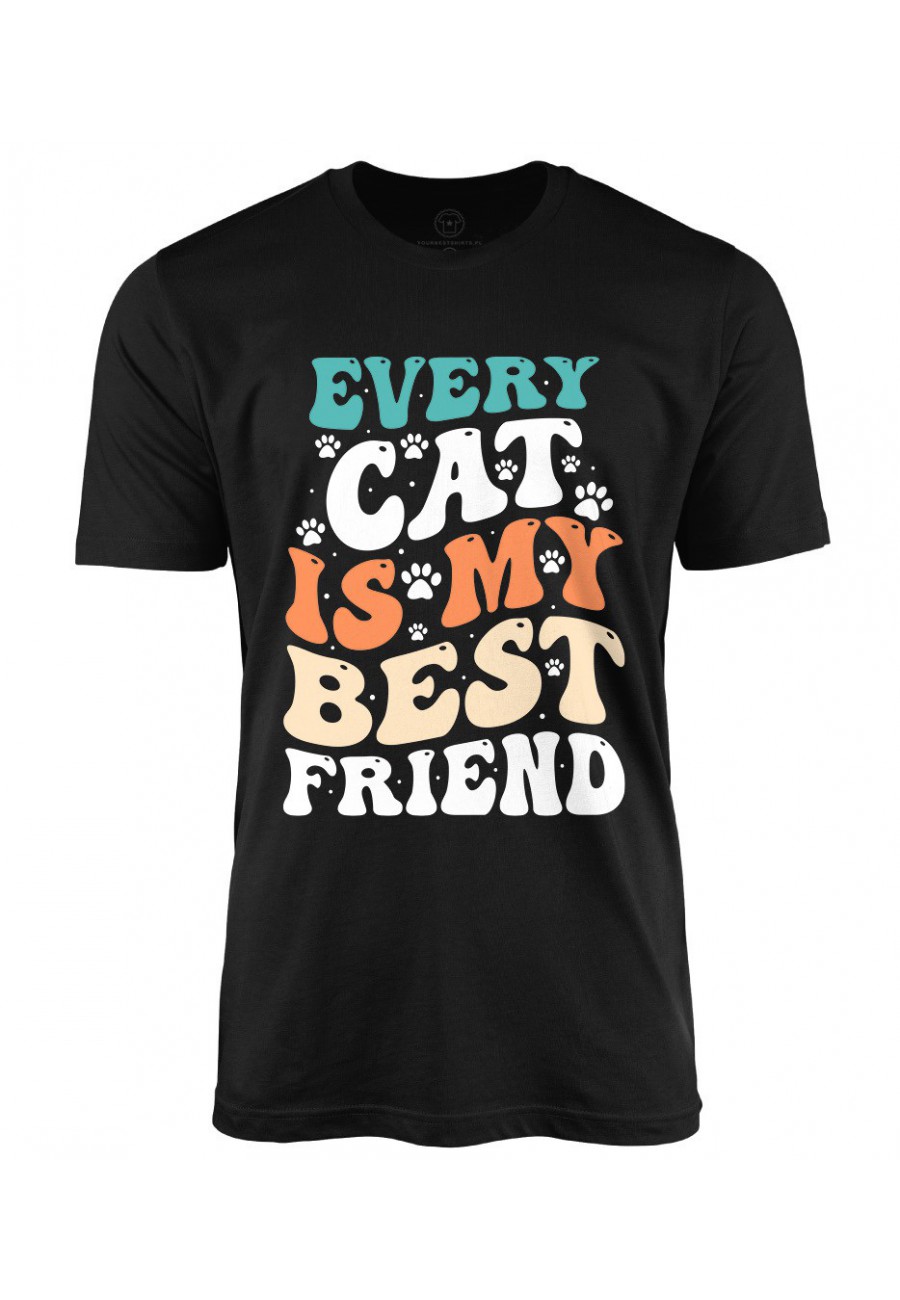 Koszulka męska Every Cat is My Best Friend