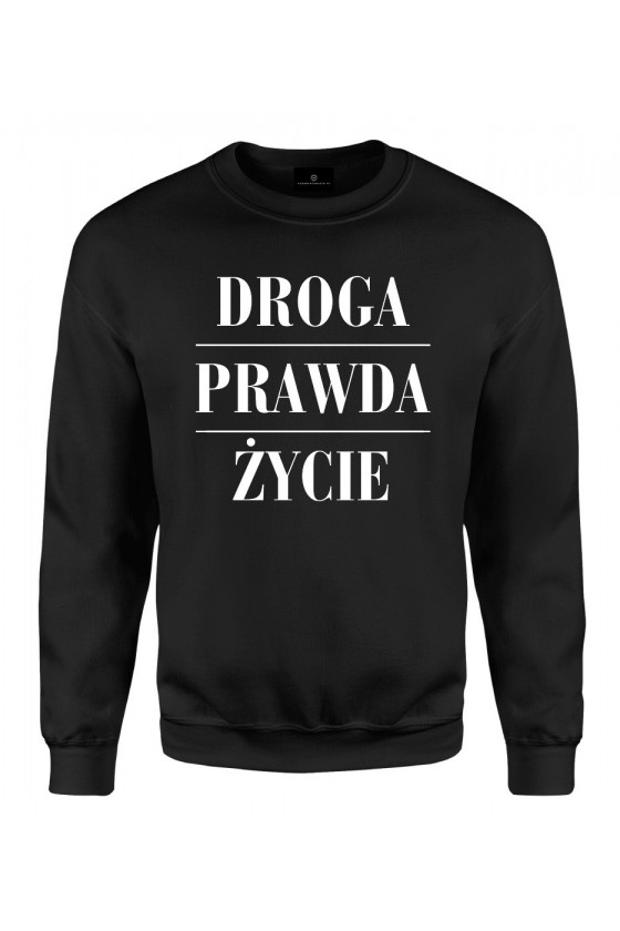 Bluza klasyczna Droga, prawda, życie