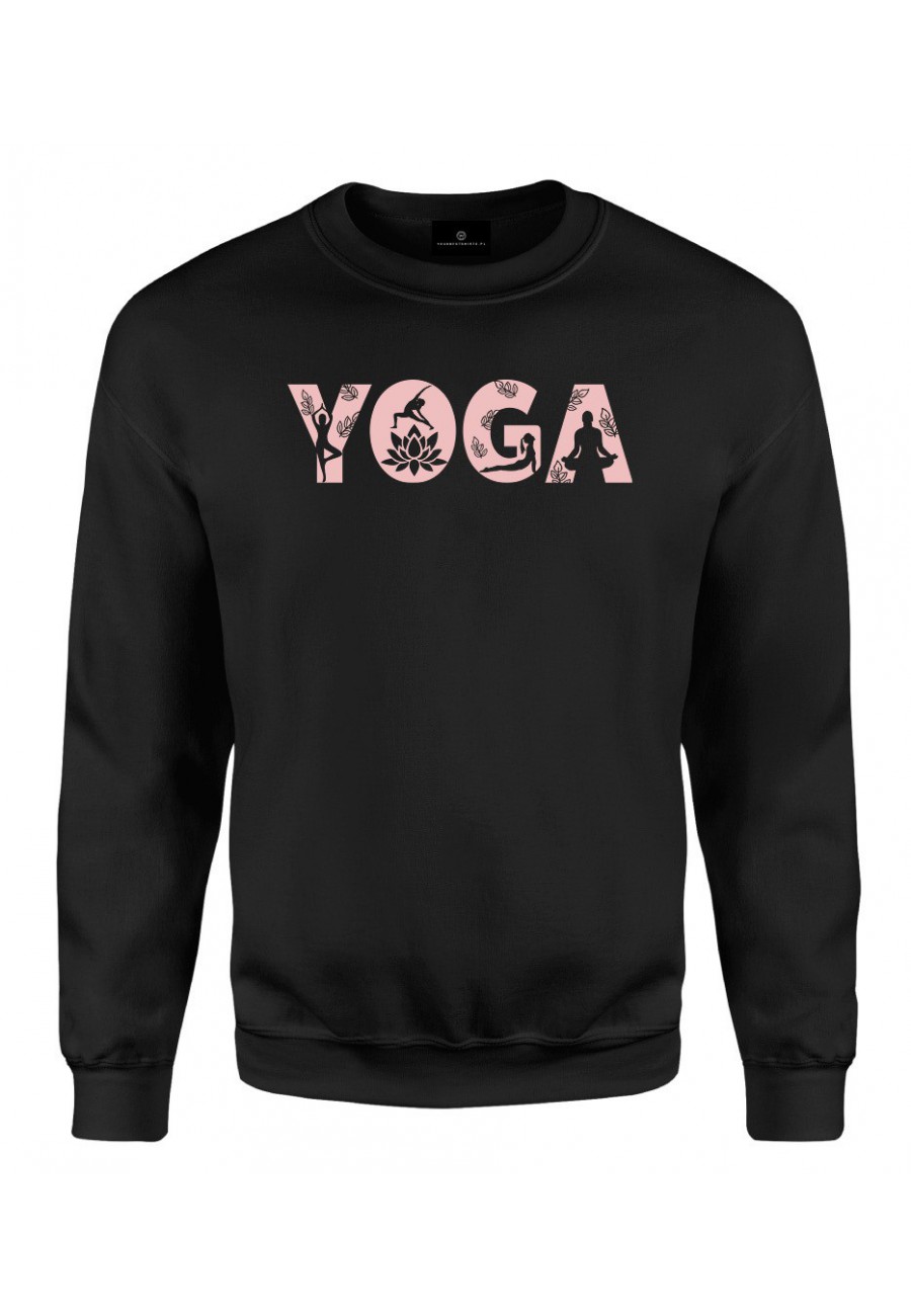 Bluza klasyczna Yoga Napis