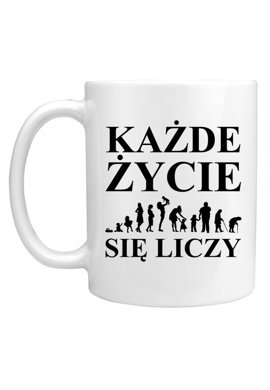 Kubek Każde życie się liczy