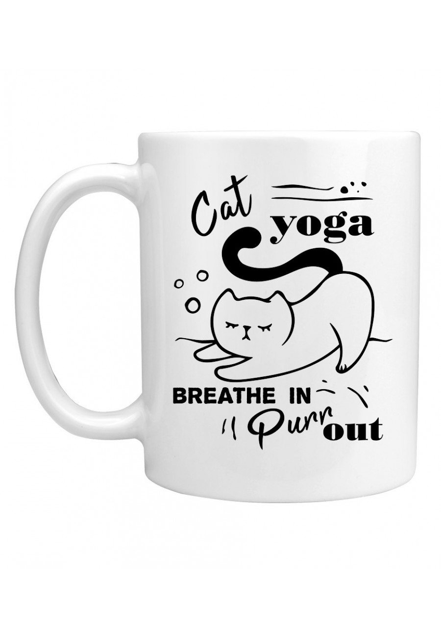 Kubek Cat Yoga