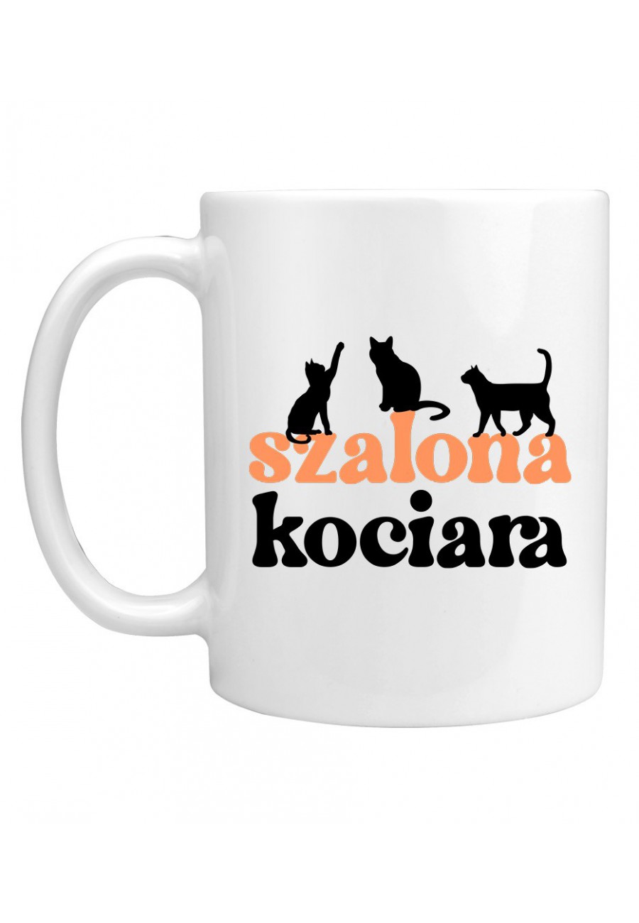 Kubek Szalona kociara