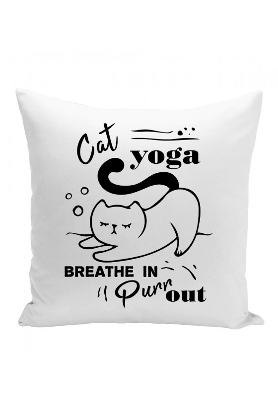 Poduszka Cat Yoga