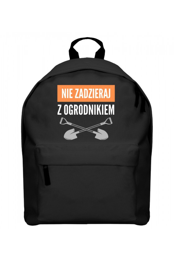 Plecak Nie zadzieraj z ogrodnikiem