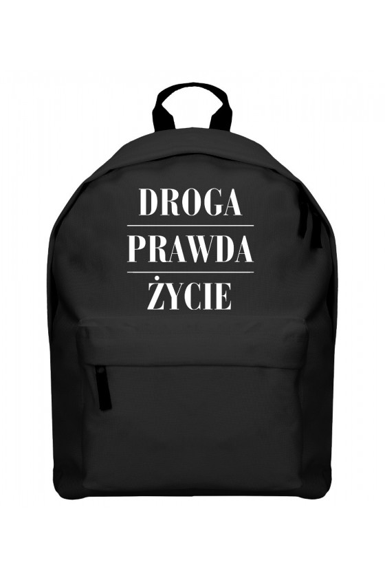 Plecak Droga, prawda, życie