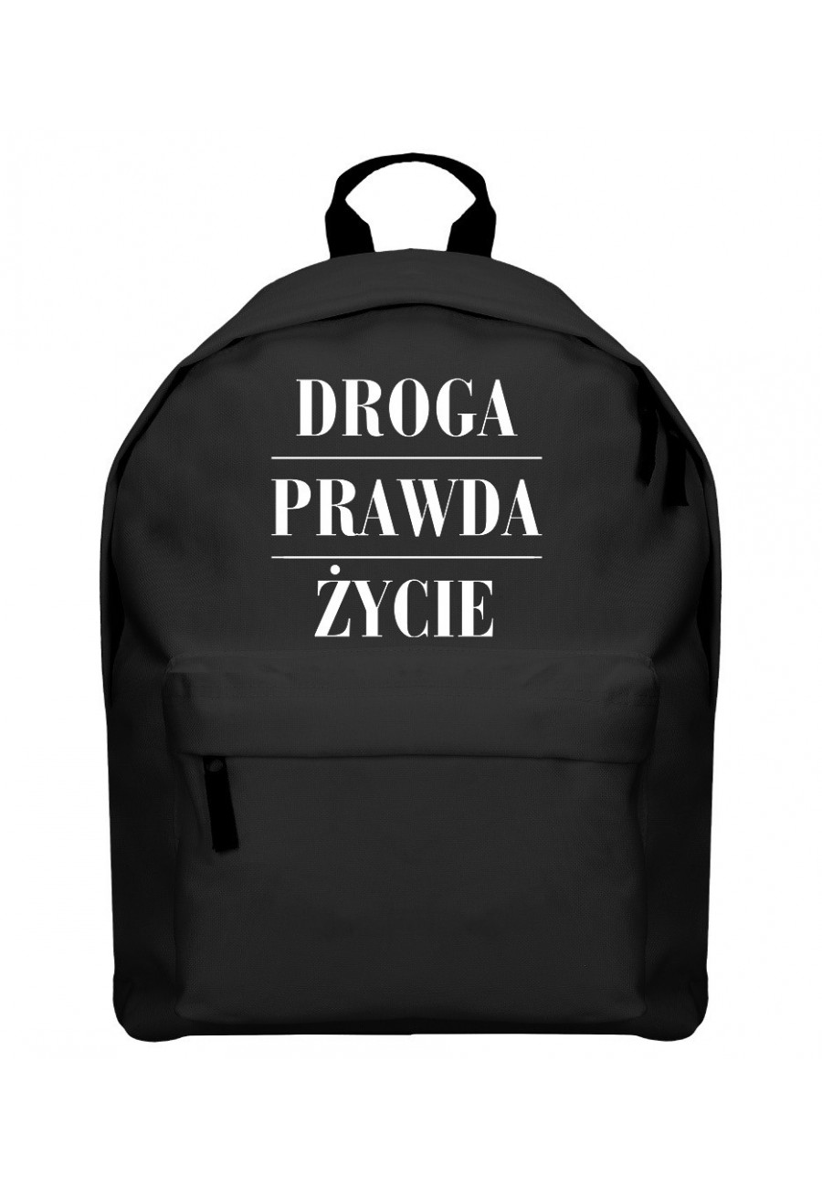 Plecak Droga, prawda, życie