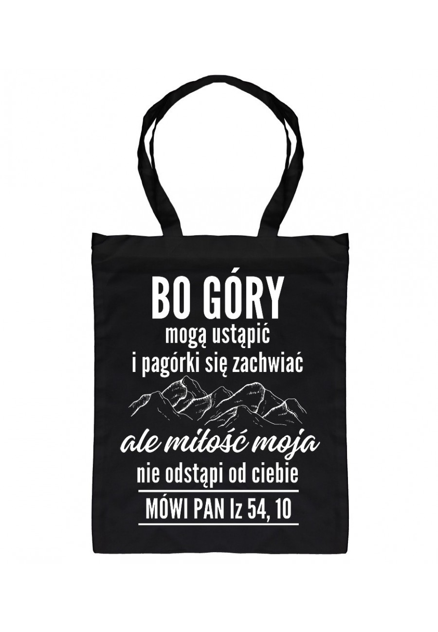 Torba bawełniana Bo góry mogą ustąpić