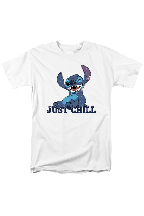 Koszulka unisex Stitch Just Chill