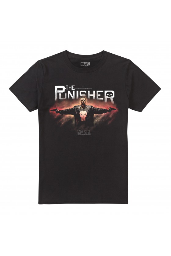 Koszulka unisex Punisher Through Fire