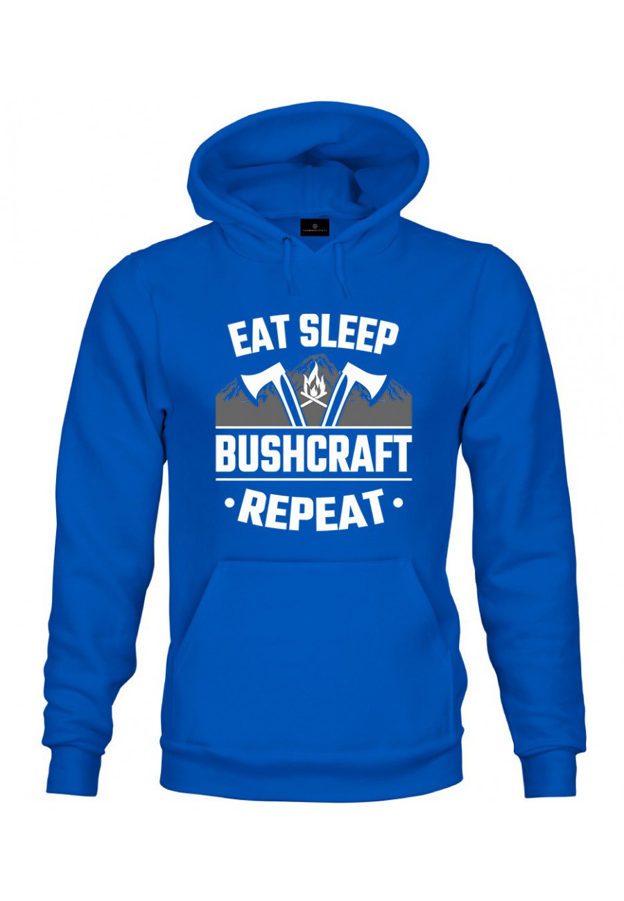Bluza z kapturem East sleep bushcraft repeat