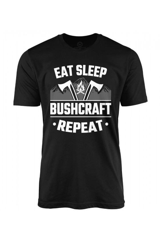 Koszulka męska East sleep bushcraft repeat