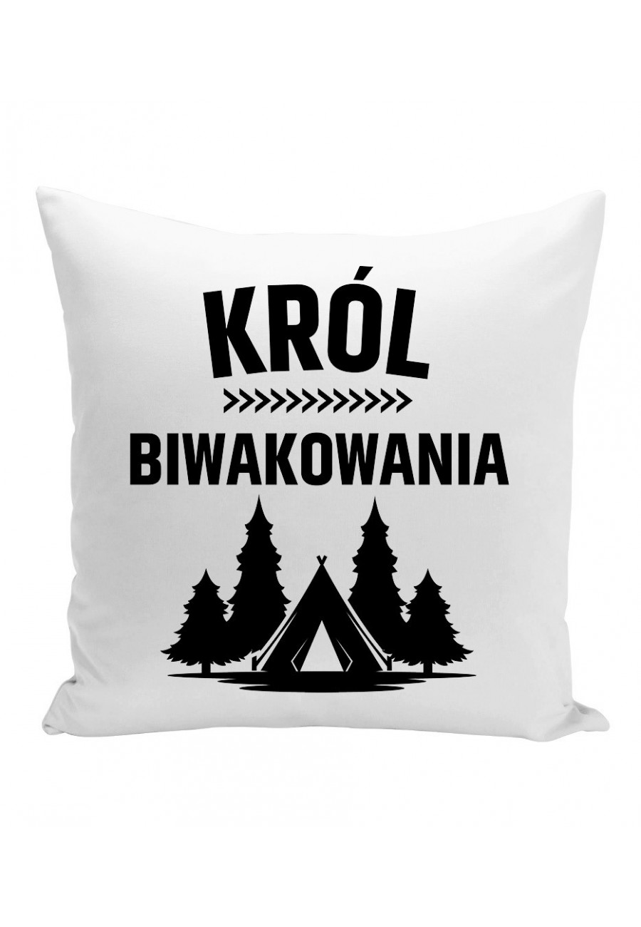 Poduszka Król biwakowania