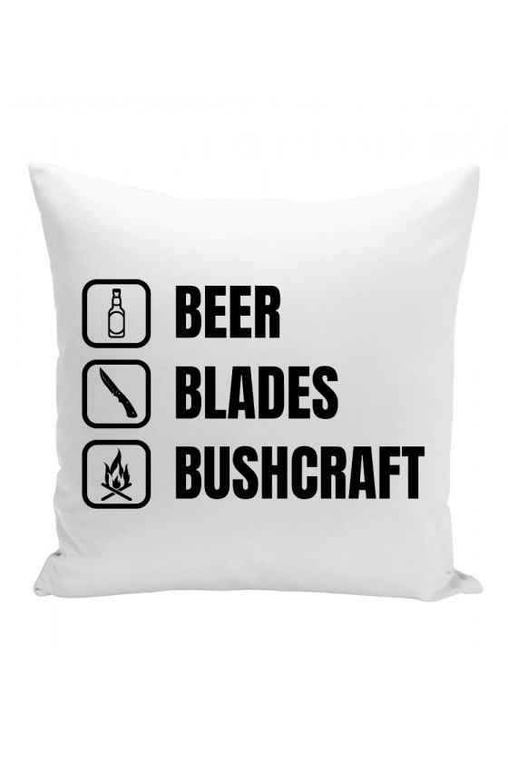 Poduszka Beer blades and bushcraft