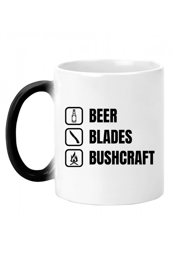 Kubek magiczny Beer blades and bushcraft