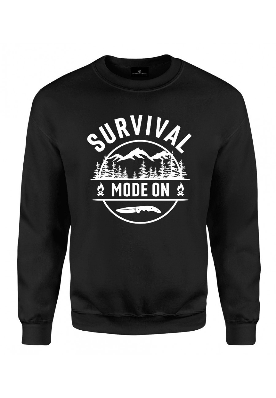 Bluza klasyczna Survival mode on