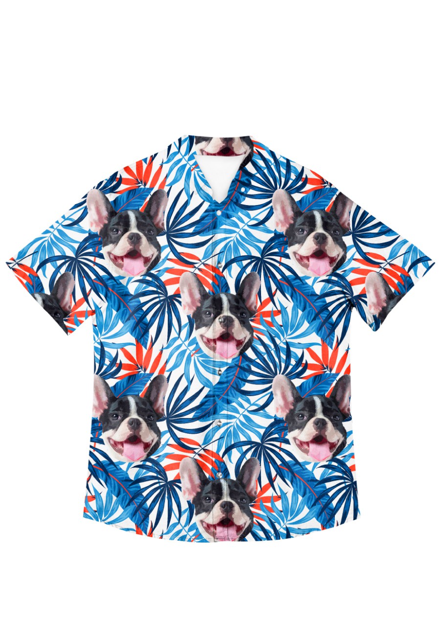 Koszula Hawajska French Bulldog