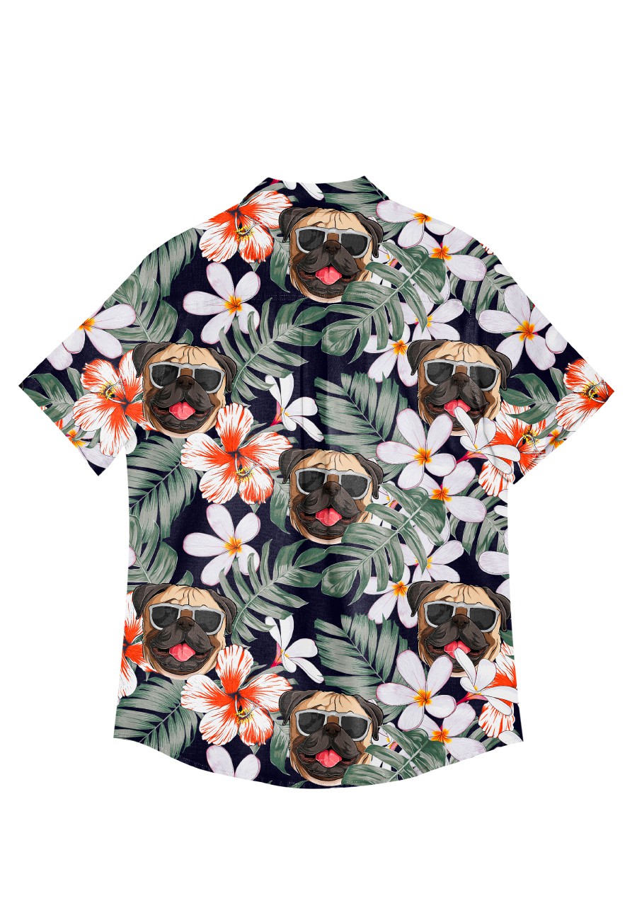 Koszula Hawajska Mops