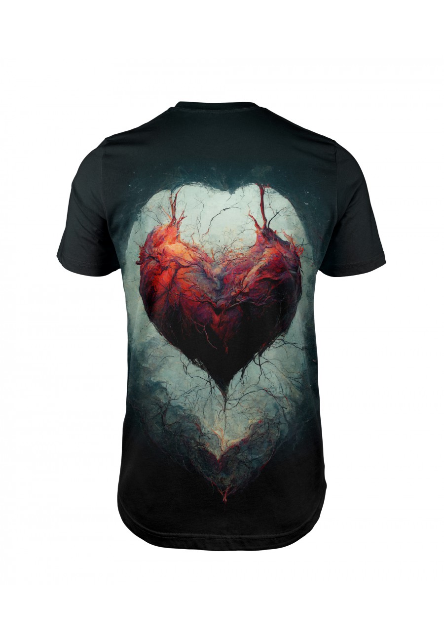 Koszulka fullprint Dark in Heart