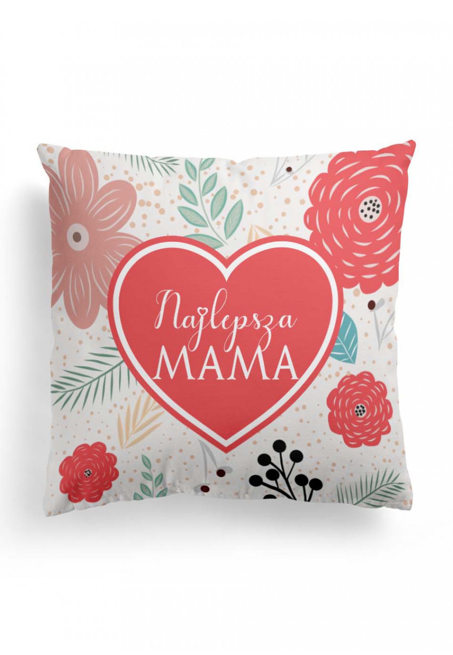 Poduszka Premium dla Mamy Najlepsza Mama na Świecie