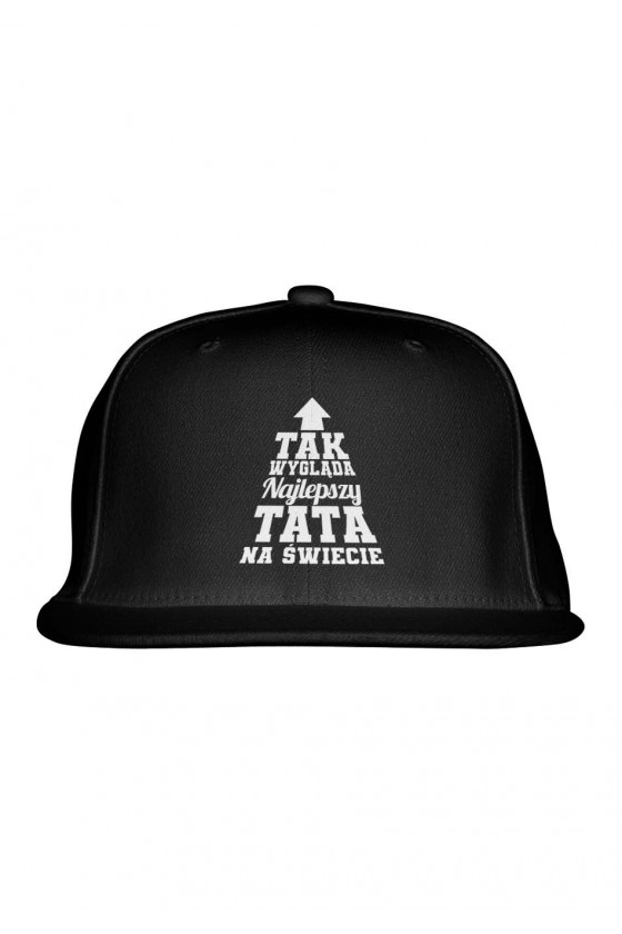 Czapka Snapback dla Taty Tak wygląda najlepszy tata na świecie