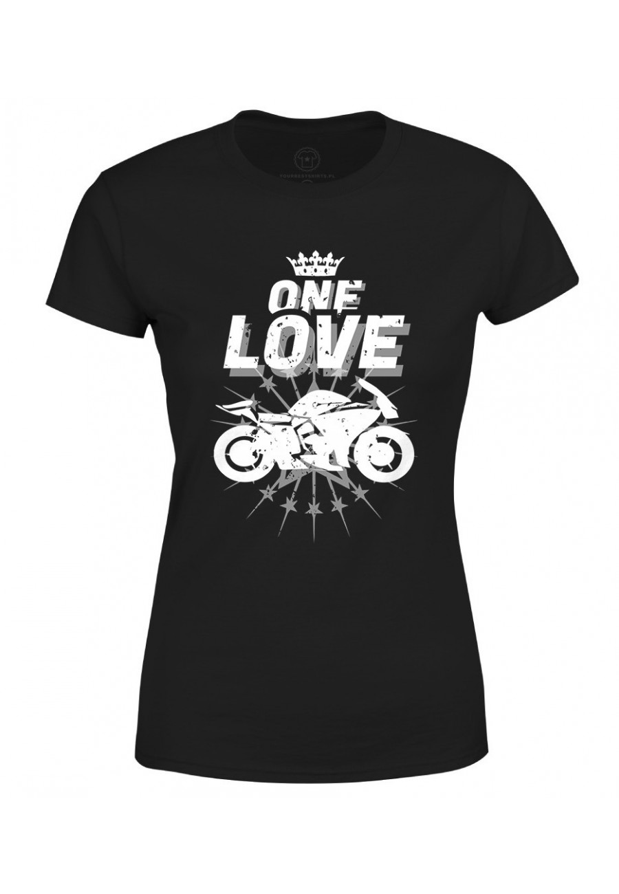 Koszulka damska One Love Motocykle