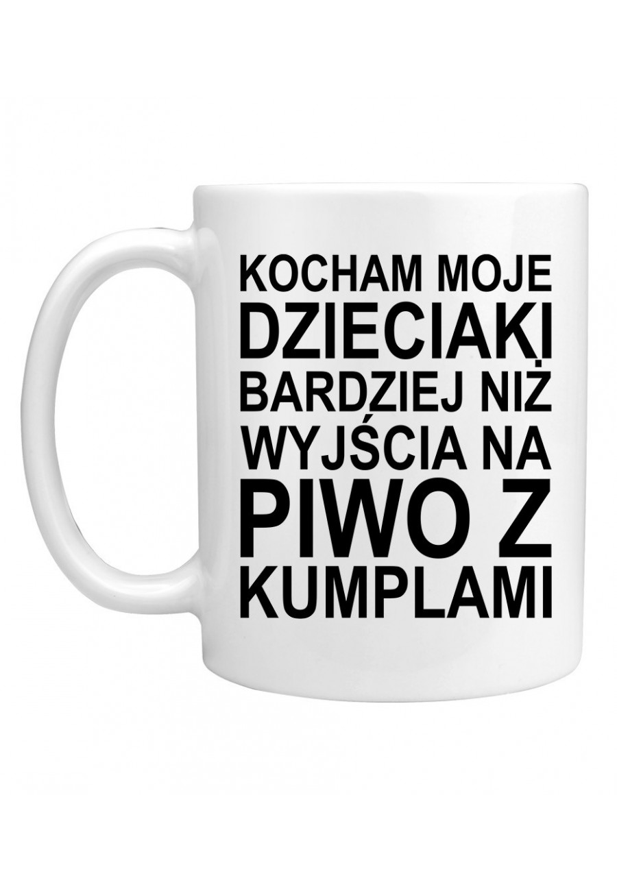 Kubek Z napisem Kocham moje dzieciaki