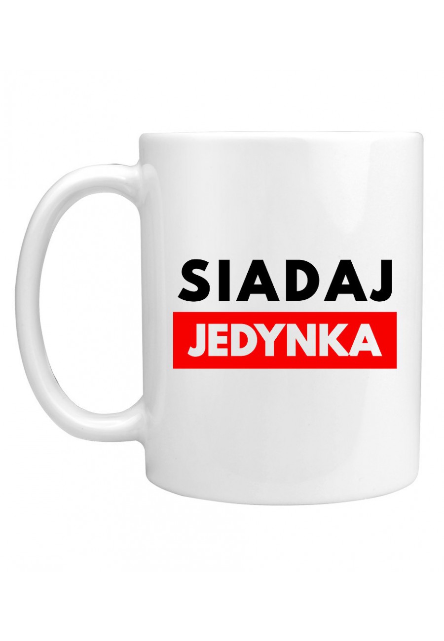 Kubek Dla nauczyciela Siadaj Jedynka