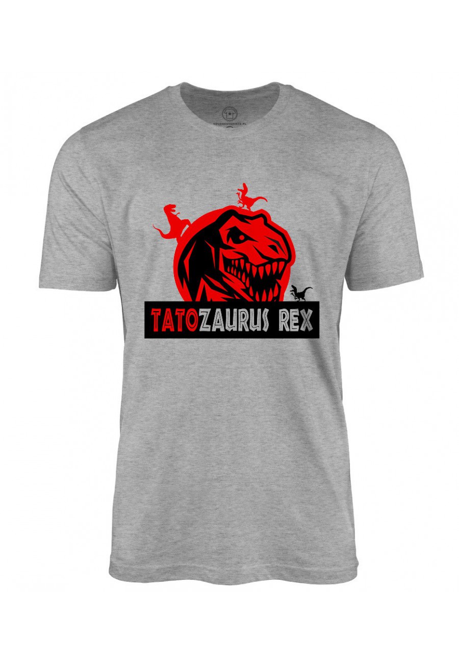 Koszulka męska Koszulka Tatozaurus Rex - dla Taty