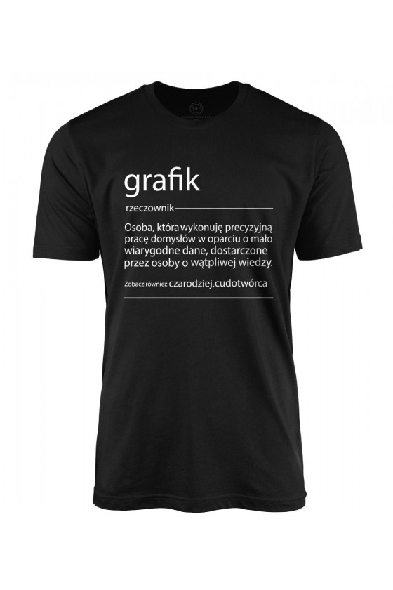 Koszulka męska Definicja grafika