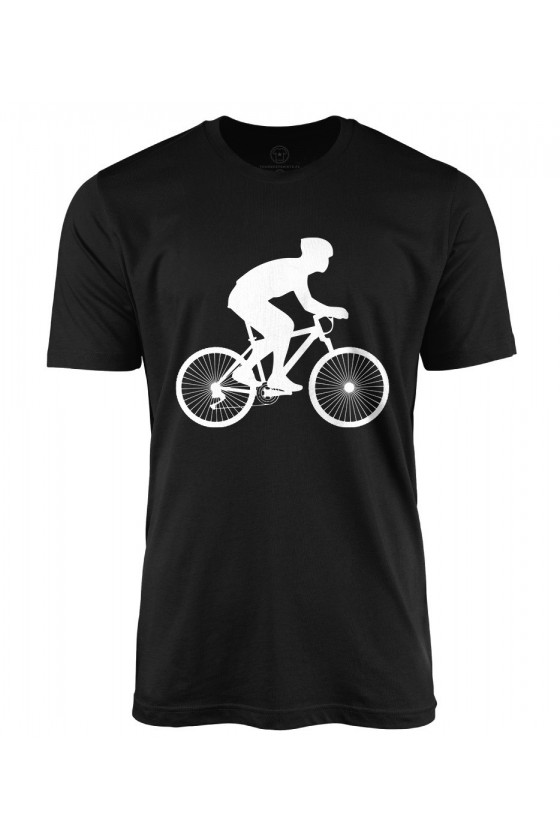 Koszulka męska Z nadrukiem roweru
