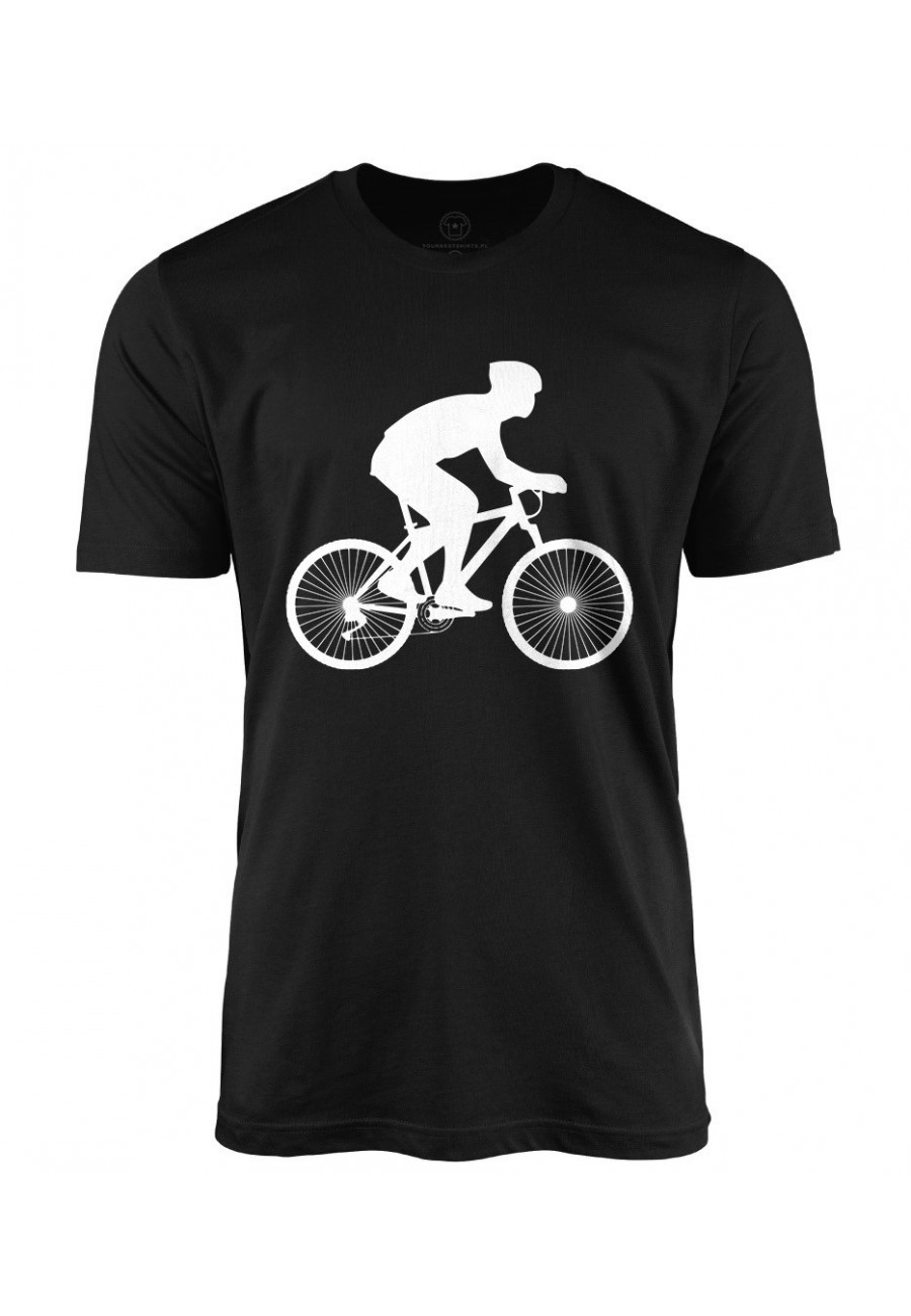Koszulka męska Z nadrukiem roweru