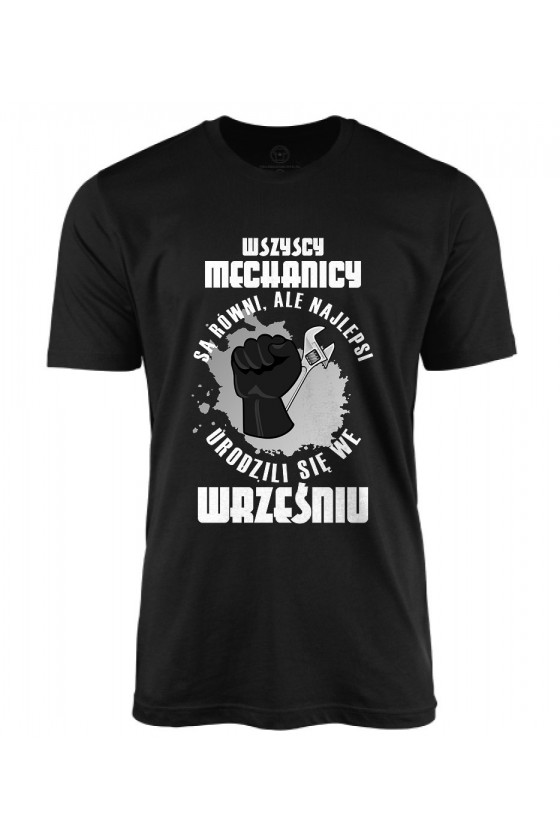 Koszulka męska Najlepsi Mechanicy urodzili się we Wrześniu