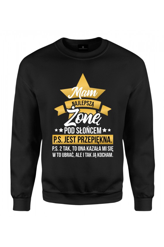 Bluza klasyczna Mam najlepszą Żonę pod Słońcem