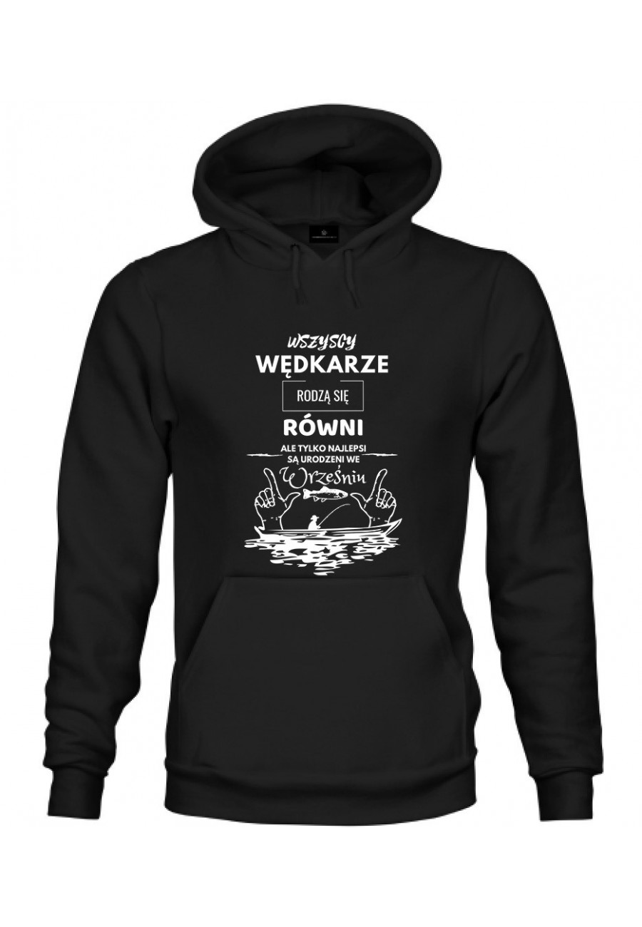 Bluza z kapturem Najlepsi Wędkarze rodzą się w kwietniu 2